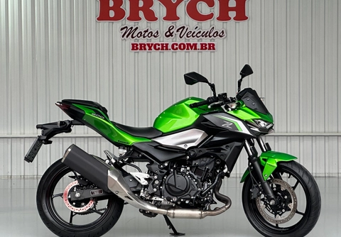 Kawasaki Z 500 2025 Verde — foto 1 de 3