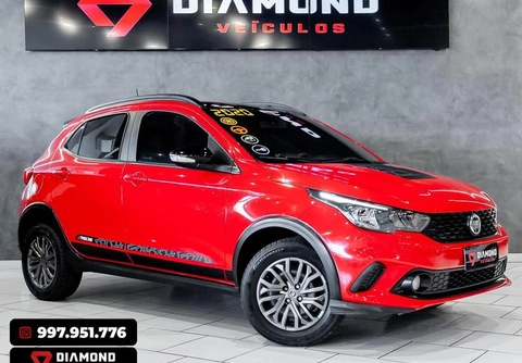 Fiat Argo TREKKING 1.3 8V Flex 2020 Vermelho — foto 1 de 3