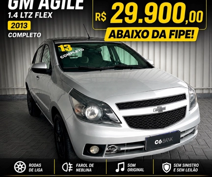 Chevrolet Agile 2013 Prata — foto 1 de 3