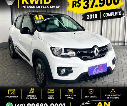 Renault Kwid 2018 Branco — foto 1 de 3