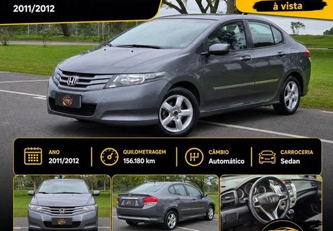 Honda City 2012 Cinza — foto 1 de 3