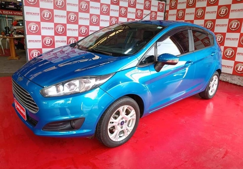 Ford Fiesta SE 1.6 16V Flex 5p 2016 Azul — foto 1 de 3