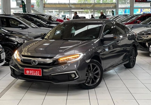 Honda Civic 2020 Cinza — foto 1 de 3