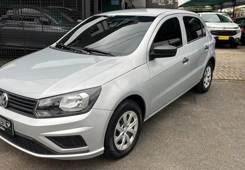 Volkswagen Gol 1.0 Flex 12V 5p 2023 Prata — foto 1 de 3