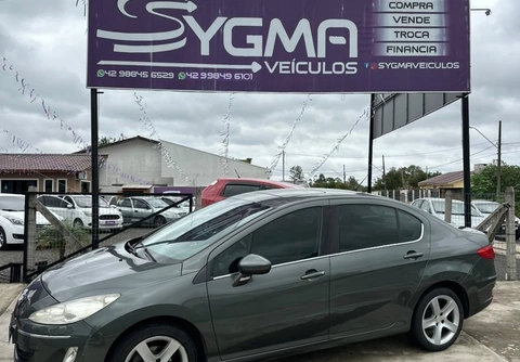 Peugeot 408 2012 Cinza — foto 1 de 3