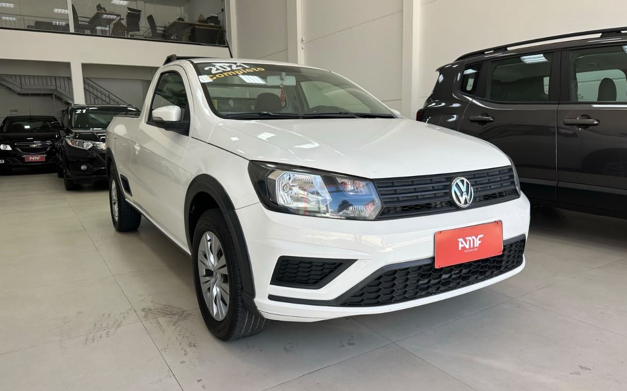 Volkswagen Saveiro 2021 Branco — foto 1 de 3