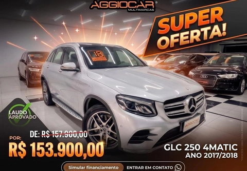 Mercedes-Benz GLC-250 2018 Prata — foto 1 de 3