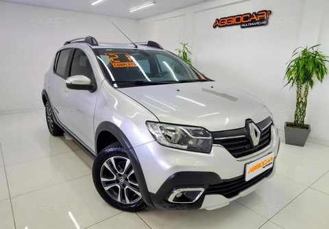 Renault Sandero 2021 Prata — foto 1 de 3