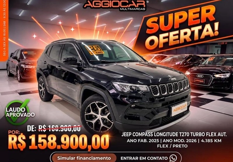 Jeep Compass 2026 Preto — foto 1 de 3