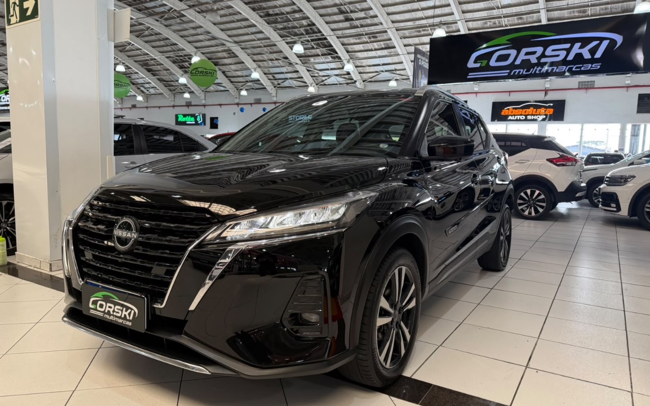 Nissan KICKS 2024 Preto — foto 1 de 3
