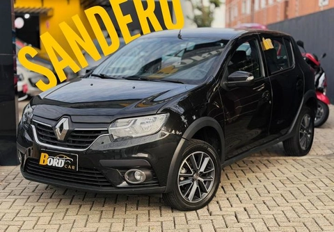 Renault Sandero 2021 Preto — foto 1 de 3