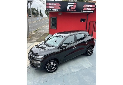 Renault Kwid 2023 Preto — foto 1 de 3