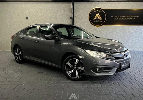 Honda Civic 2019 Cinza — foto 1 de 3