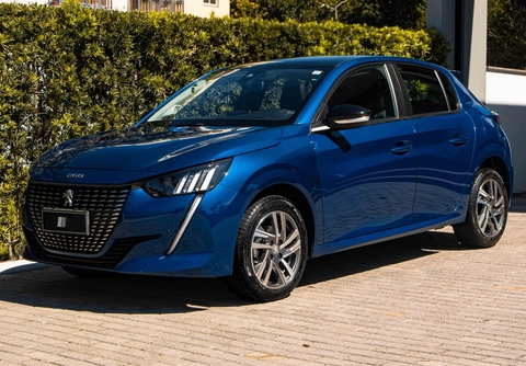 Peugeot 208 2021 Azul — foto 1 de 3