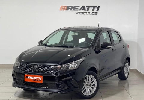 Fiat Argo DRIVE 1.0 6V Flex 2022 Preto — foto 1 de 3