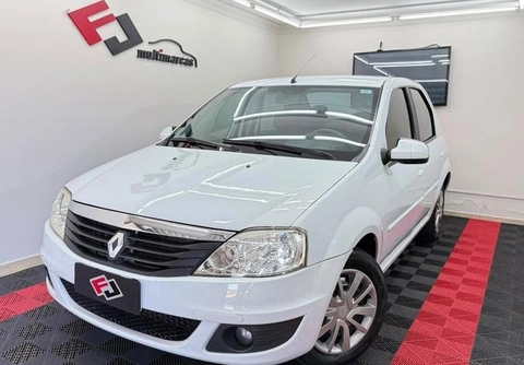 Renault Logan 2013 Branco — foto 1 de 3