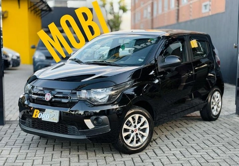 Fiat Mobi DRIVE 1.0 Flex 6V 5p 2018 Preto — foto 1 de 3
