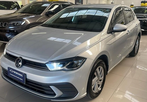 Volkswagen Polo 1.0 Flex 12V 5p 2023 Prata — foto 1 de 3