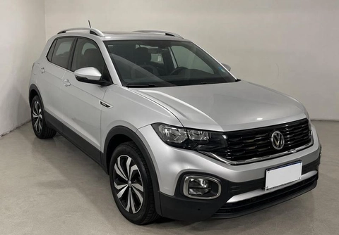 Volkswagen T-Cross 2021 Prata — foto 1 de 3