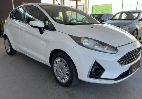 Ford Fiesta SE 1.6 16V Flex 5p 2018 Branco — foto 1 de 3