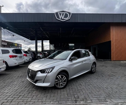 Peugeot 208 2022 Prata — foto 1 de 3