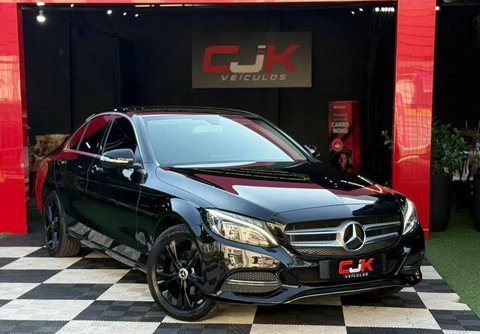 Mercedes-Benz C-180 2015 Preto — foto 1 de 3