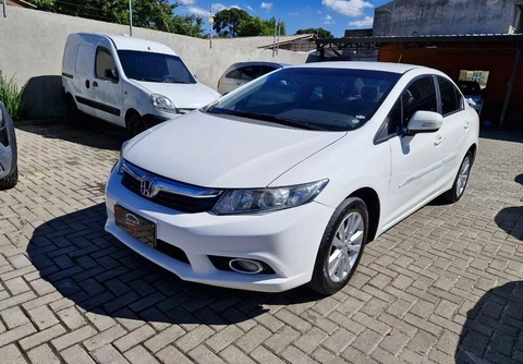 Honda Civic 2014 Branco — foto 1 de 3