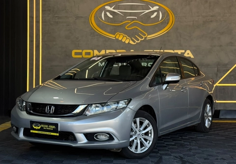 Honda Civic 2014 Prata — foto 1 de 3