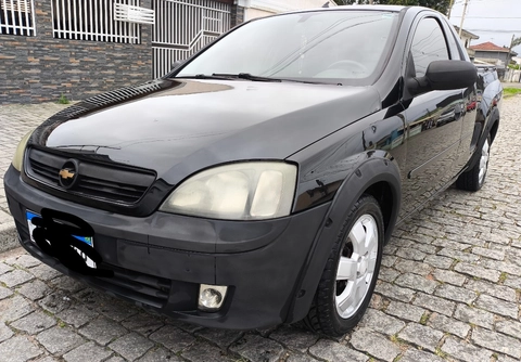 Chevrolet Montana 2008 Preto — foto 1 de 3