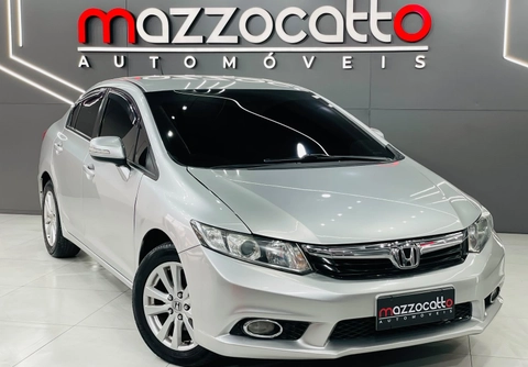 Honda Civic 2014 Prata — foto 1 de 3