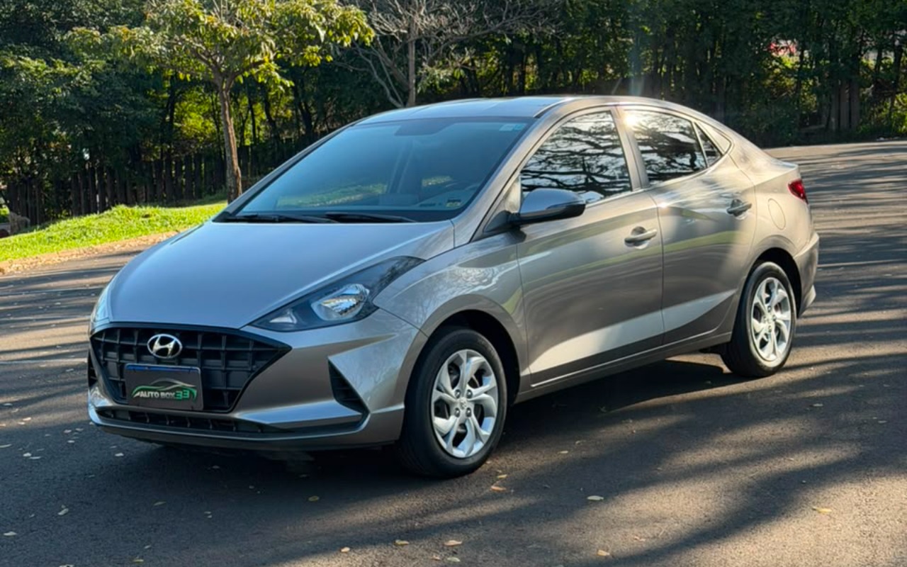 Hyundai HB20S 2022 Cinza — foto 1 de 3