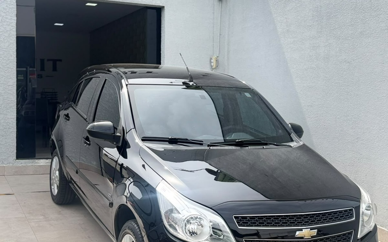 Chevrolet Agile 2010 Preto — foto 1 de 3