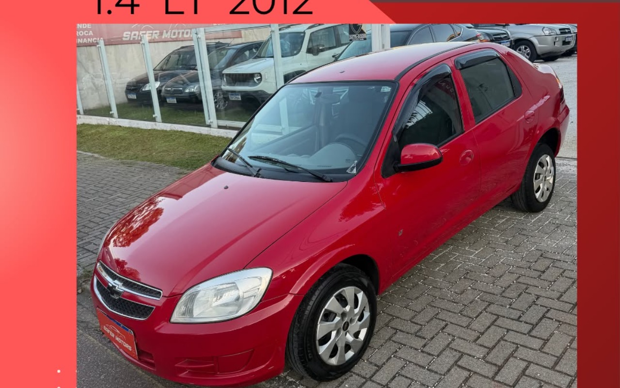 Chevrolet Prisma 2012 Vermelho — foto 1 de 3