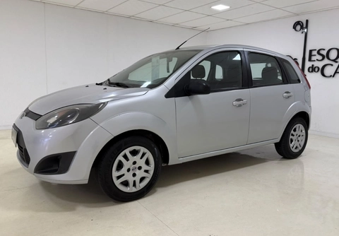 Ford Fiesta SE 1.0 8V Flex 5p 2014 Prata — foto 1 de 3