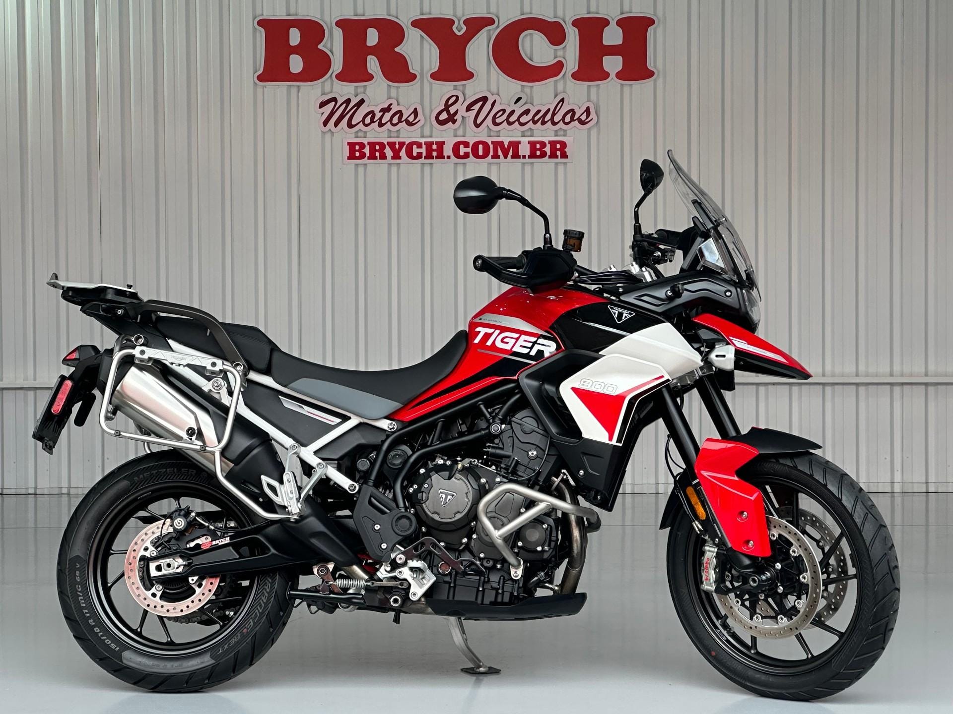 TRIUMPH TIGER 900 GT ARAGON Edition  na cor Vermelho em Pomerode / SC - 41705