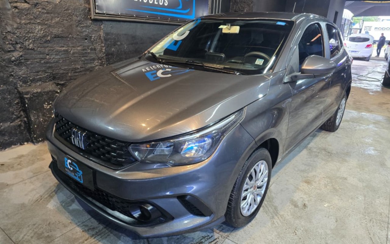 Fiat Argo DRIVE 1.0 6V Flex 2021 Cinza — foto 1 de 3