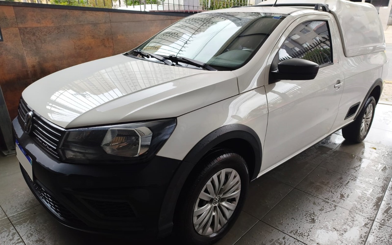 Volkswagen Saveiro 2023 Branco — foto 1 de 3