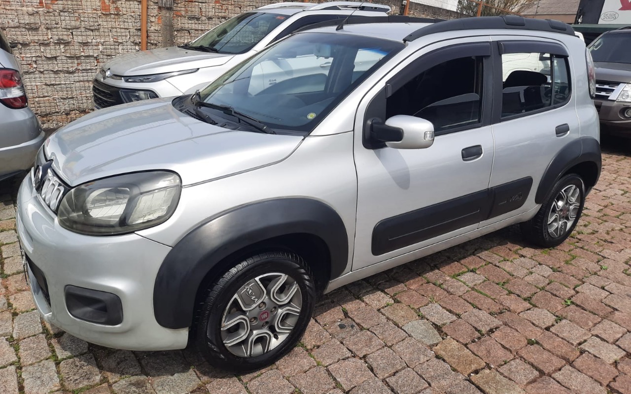 Fiat Uno 2015 Prata — foto 1 de 3