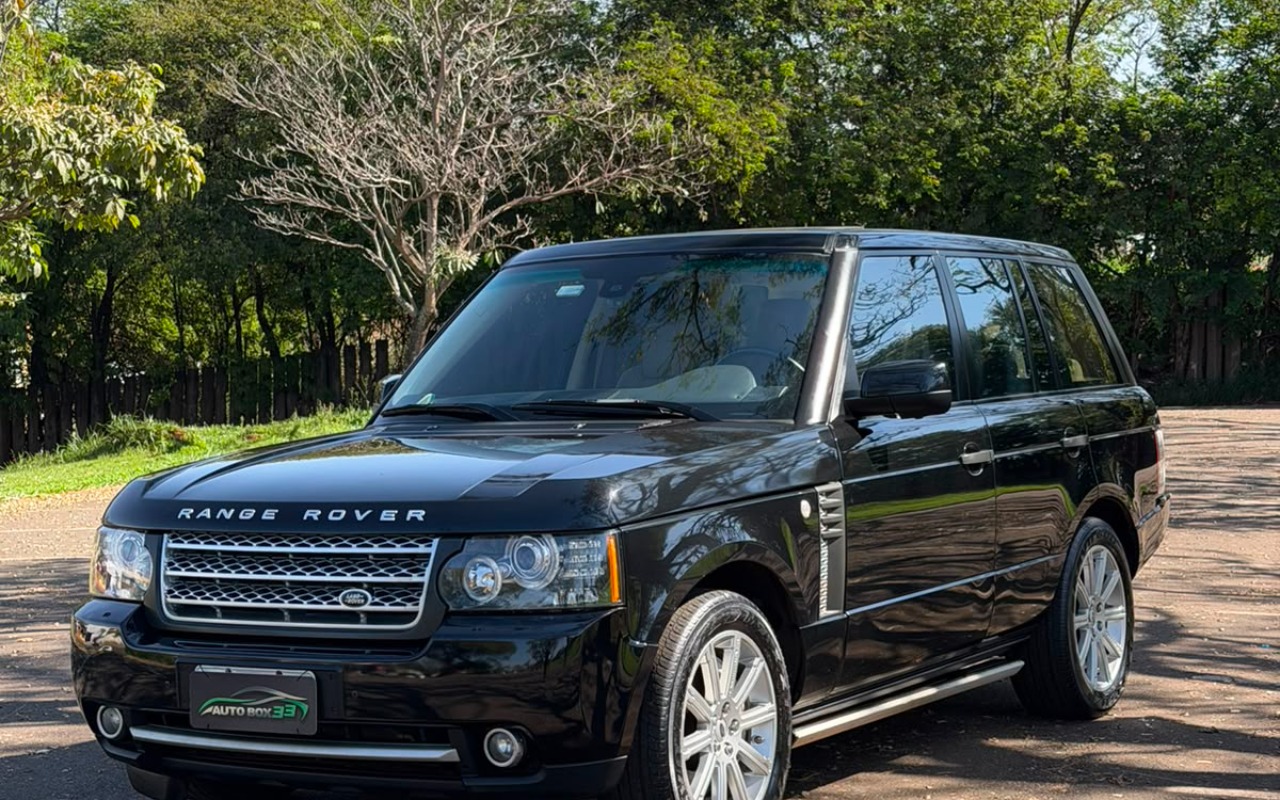 Land Rover Range Rover Vogue SE SUPERCHAR. 5.0 V8 2010 Preto — foto 1 de 3
