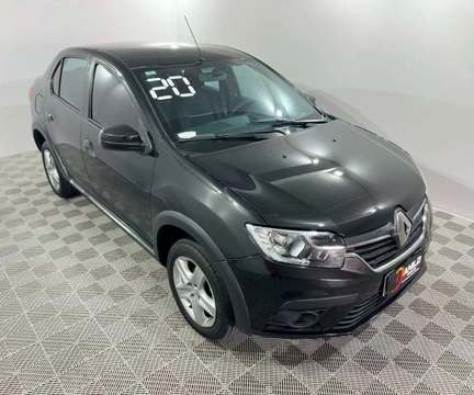 Renault Logan 2020 Preto — foto 1 de 3