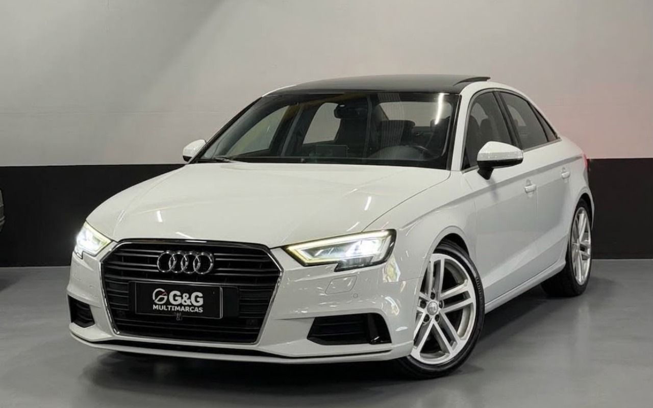Audi A3 2019 Branco — foto 1 de 3