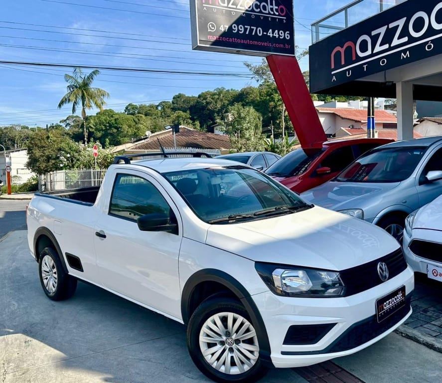 Volkswagen Saveiro 2021 Branco — foto 1 de 3