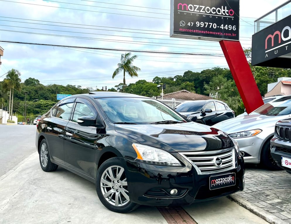Nissan Sentra 2015 Preto — foto 1 de 3
