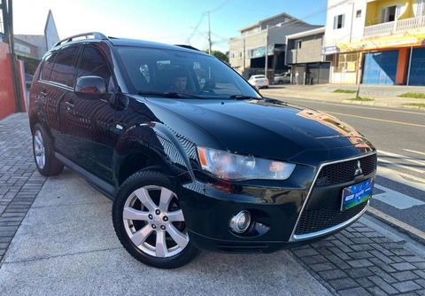 Mitsubishi OUTLANDER 2.0 16V 160cv Aut. 2012 Preto — foto 1 de 3