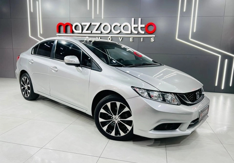 Honda Civic 2016 Cinza — foto 1 de 3