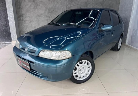 Fiat Palio ELX/ 500 1.0 4p 2002 Azul — foto 1 de 3