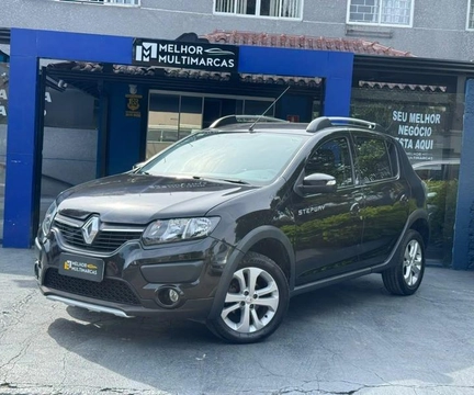 Renault Sandero 2015 Preto — foto 1 de 3
