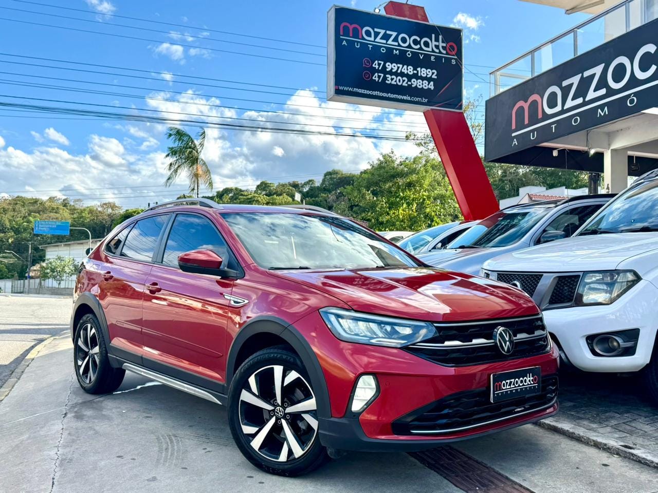 Volkswagen Nivus 2021 Vermelho — foto 1 de 3