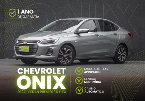 Chevrolet Onix 2024 Prata — foto 1 de 3