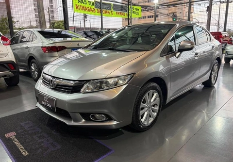 Honda Civic 2014 Cinza — foto 1 de 3